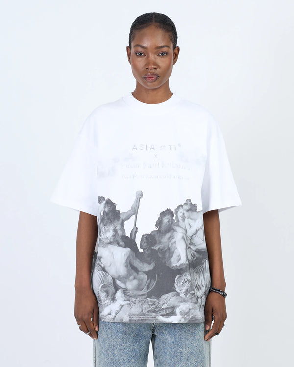 T-SHIRT ART UNION PAUL RUBENS WHITE
