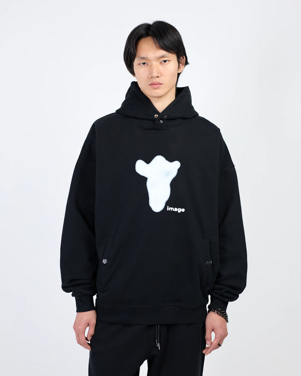 SWEAT À CAPUCHE IMAGE NOIR