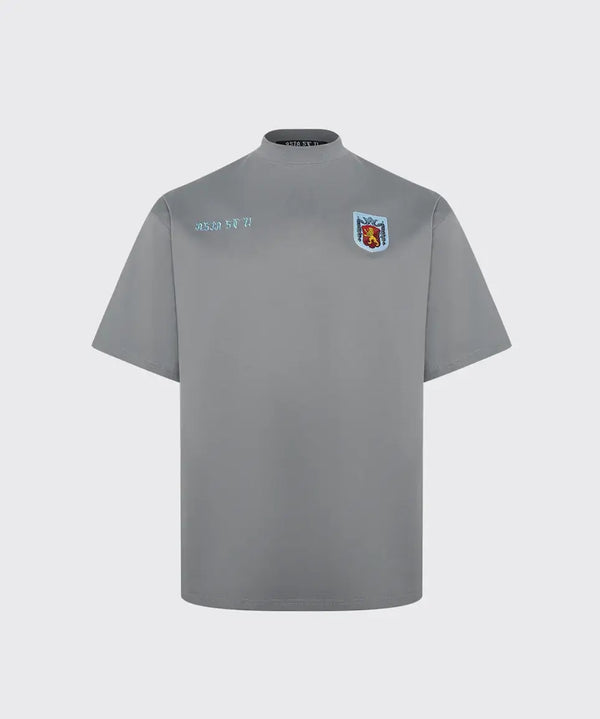 T-SHIRT BLAZON LION GREY