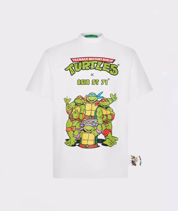 TURTLES T-SHIRT POWER WHITE