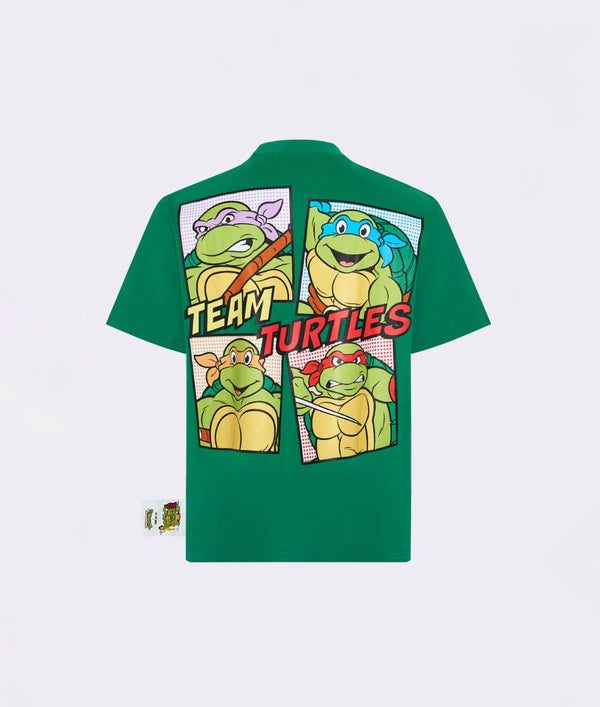 TURTLES T-SHIRT TEAM GREEN
