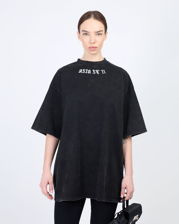T-SHIRT GOTIC ARROW BLACK