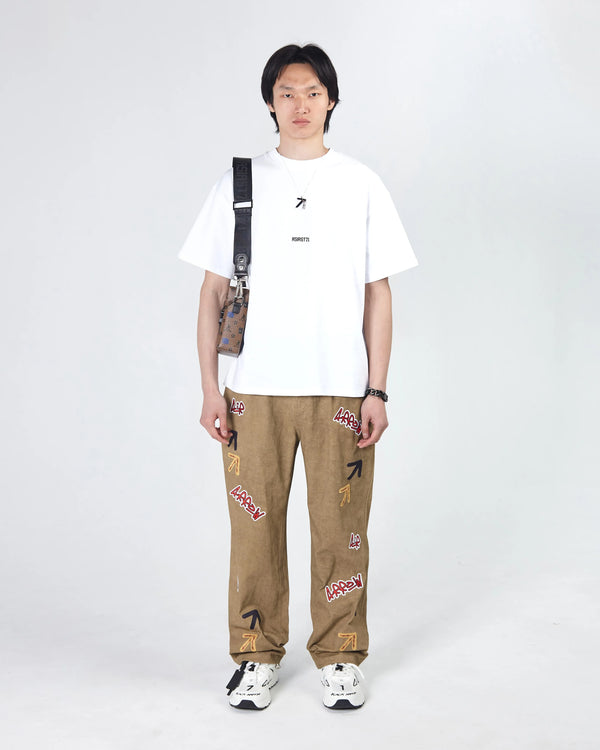 JEANS ARROW BEIGE DÉLAVÉ