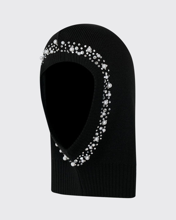 BALACLAVA RHINSTONES BLACK