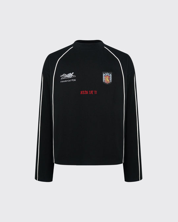 LONGSLEEVE BLAZON LION BLACK